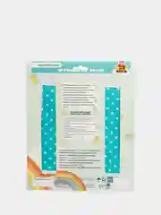 Бирюзовый развивающие книги из фетра