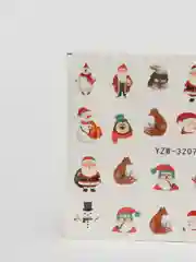 Угольный наклейки-слайдеры для дизайна ногтей и маникюра, новогодние, Новый Год