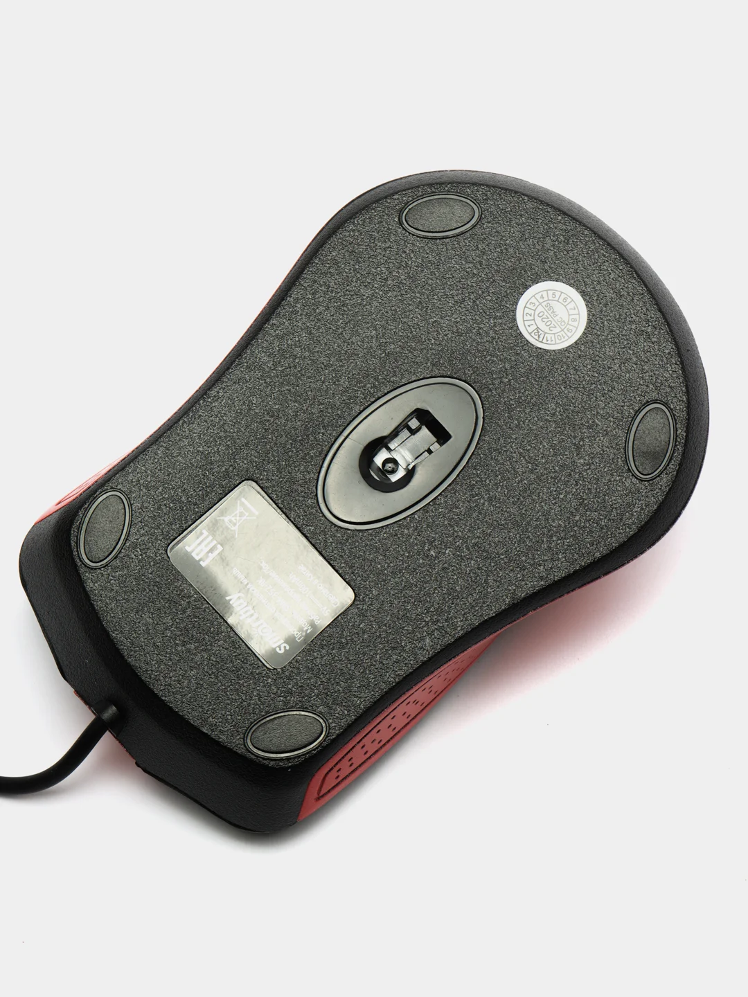 Красный мышь компьютерная проводная, 5 цветов, Smartbuy ONE SBM-352-K
