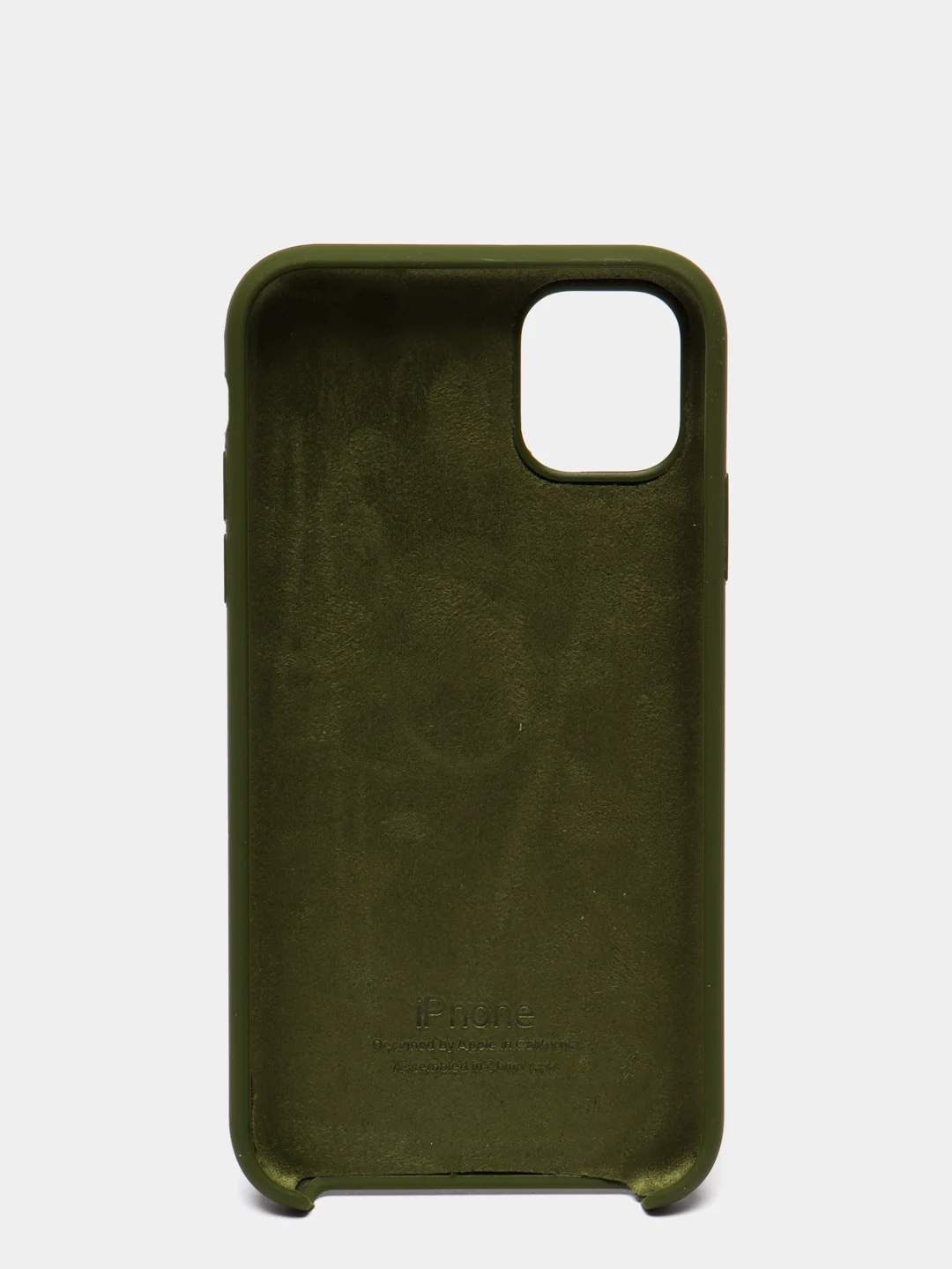 Лесной зеленый чехол Silicone Case для iPhone 11/XR/7/8/SE2020/12/12Pro/7+/8+/6s/6