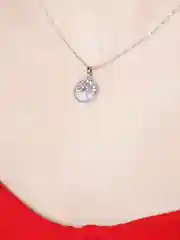 Серебряный цепочка с подвеской на шею