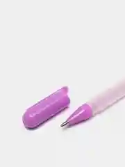 Фиолетовый ручка гелевая глянцевая