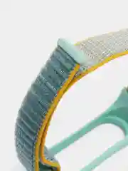 Салатовый нейлоновые ремешки для фитнес-браслетов Xiaomi Mi Band 3, Mi Band 4, Mi Band 5