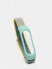 Салатовый нейлоновые ремешки для фитнес-браслетов Xiaomi Mi Band 3, Mi Band 4, Mi Band 5