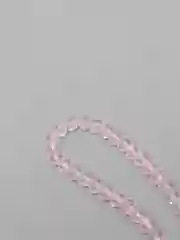 Конфетный бусины рондели, граненые, стеклянные