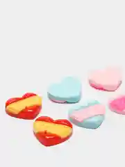 Прозрачный кабошон "Сердечко Love", 2-8 штук