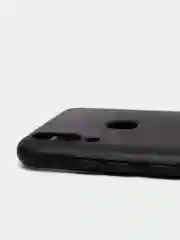 Чехол для Honor 8C (Хонор 8С), черный, силиконовый