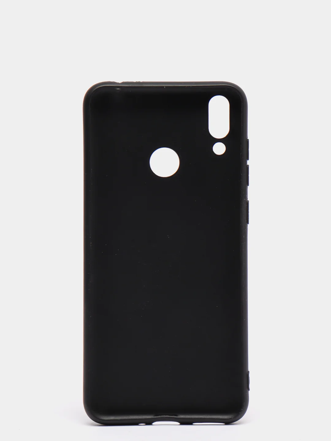 Чехол для Honor 8C (Хонор 8С), черный, силиконовый