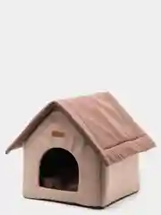Домик для кошек и собак мелких пород SIMBA 37х37х42 см дом со съемной подушкой и крышей