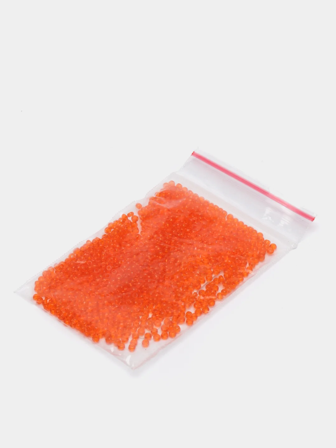Оранжевый чешский бисер Preciosa 10/0, Natural transparent (10, 50 грамм)