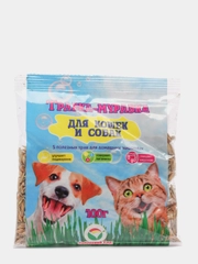 Травка муравка для кошек и собак, семена 100 грамм