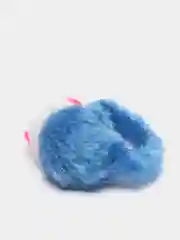 Синий игрушка для кошек "Малая мышь" двухцветная