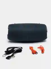 Индиго беспроводная колонка bluetooth с ремешком / Портативная акустика /FM/TF/USB/AUX
