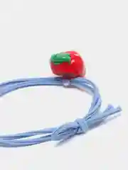 Красный резинка для волос, "фрукты"