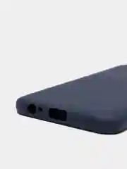 Темно-синий чехол Samsung Galaxy J6 2018, Самсунг Галакси Джи6 2018, силиконовый цветной матовый
