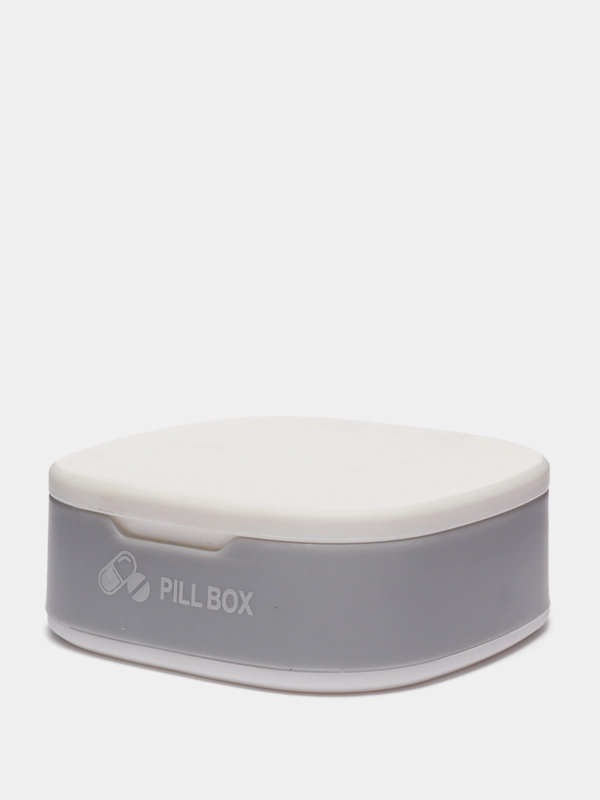 Портативная таблетница Pill Box для хранения таблеток