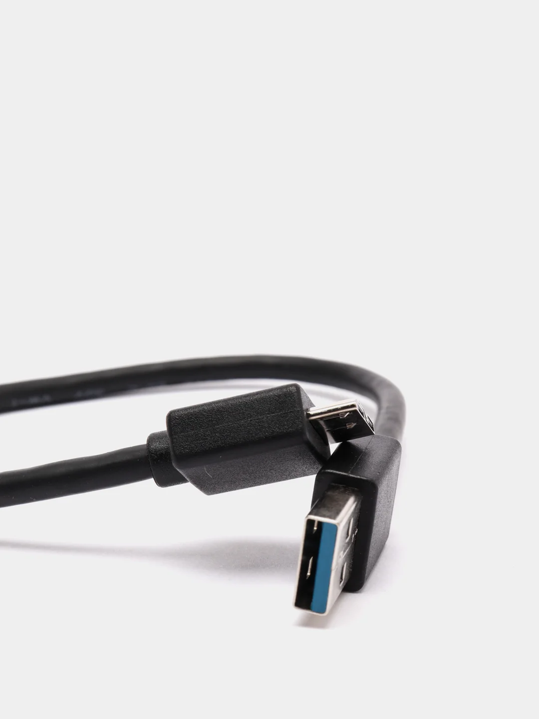 Черный кабель Micro USB 3.0 для внешних жестких дисков HDD, SDD