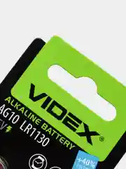 Батарейки Videx AG10 (389,1130) 2шт/10шт