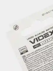 Батарейки Videx AG10 (389,1130) 2шт/10шт