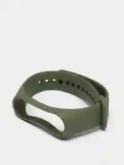 Тёмно-зелёный ремешок для Xiaomi Mi Band 3 и Band 4