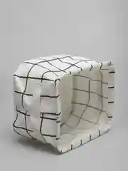 Белый корзина-органайзер, контейнер для хранения Geometry