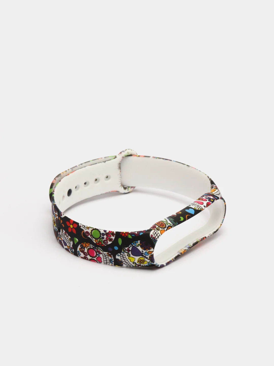 Черный ремешки для Xiaomi Mi Band 5 с рисунком