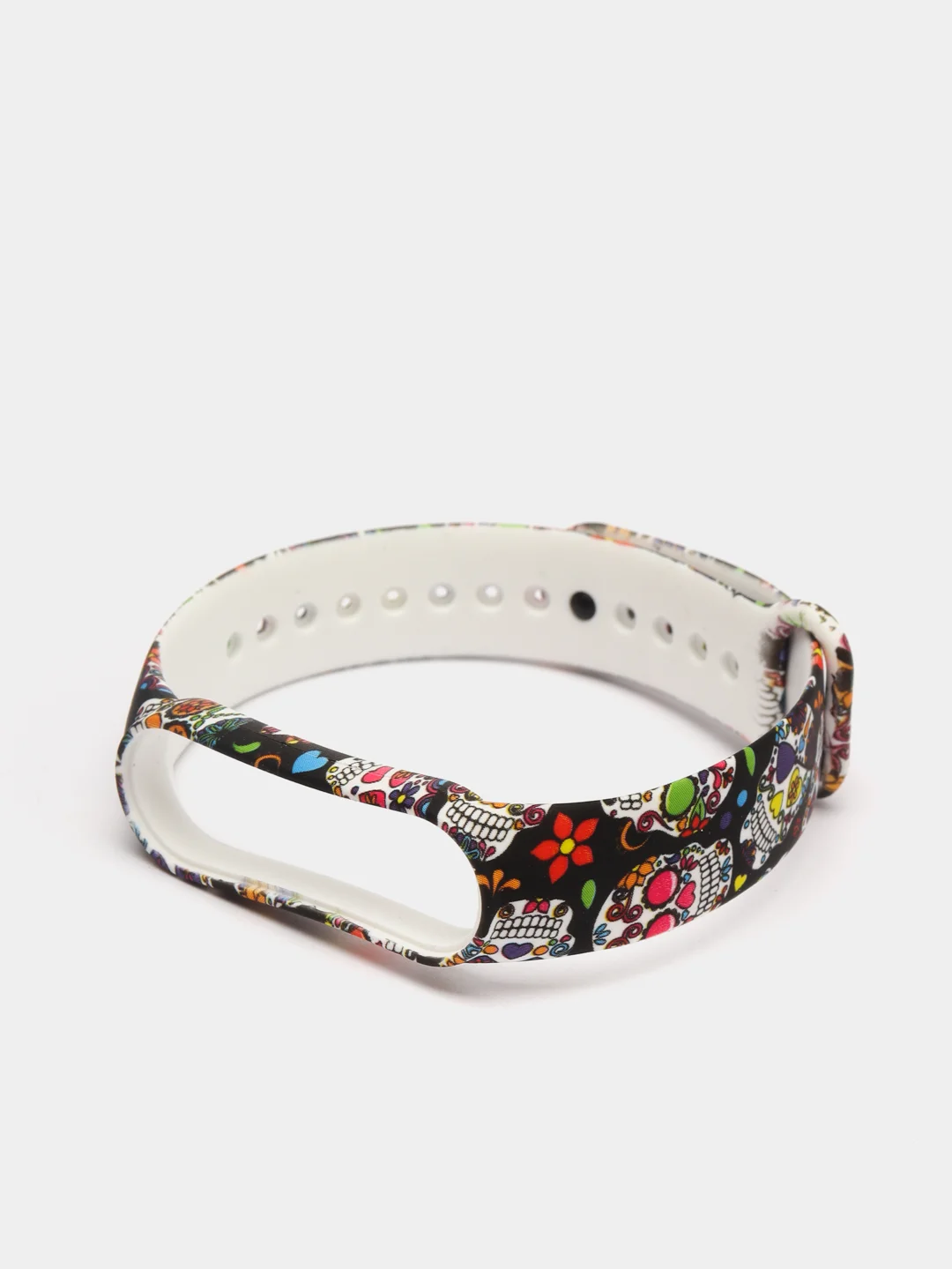 Черный ремешки для Xiaomi Mi Band 5 с рисунком