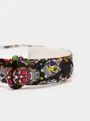 Черный ремешки для Xiaomi Mi Band 5 с рисунком