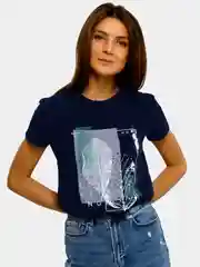 Женская футболка с принтом, оверсайз, хлопок