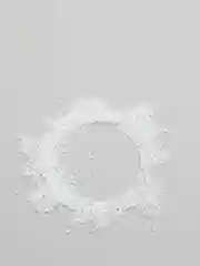 Белый бисер стеклянный мелкий и крупный