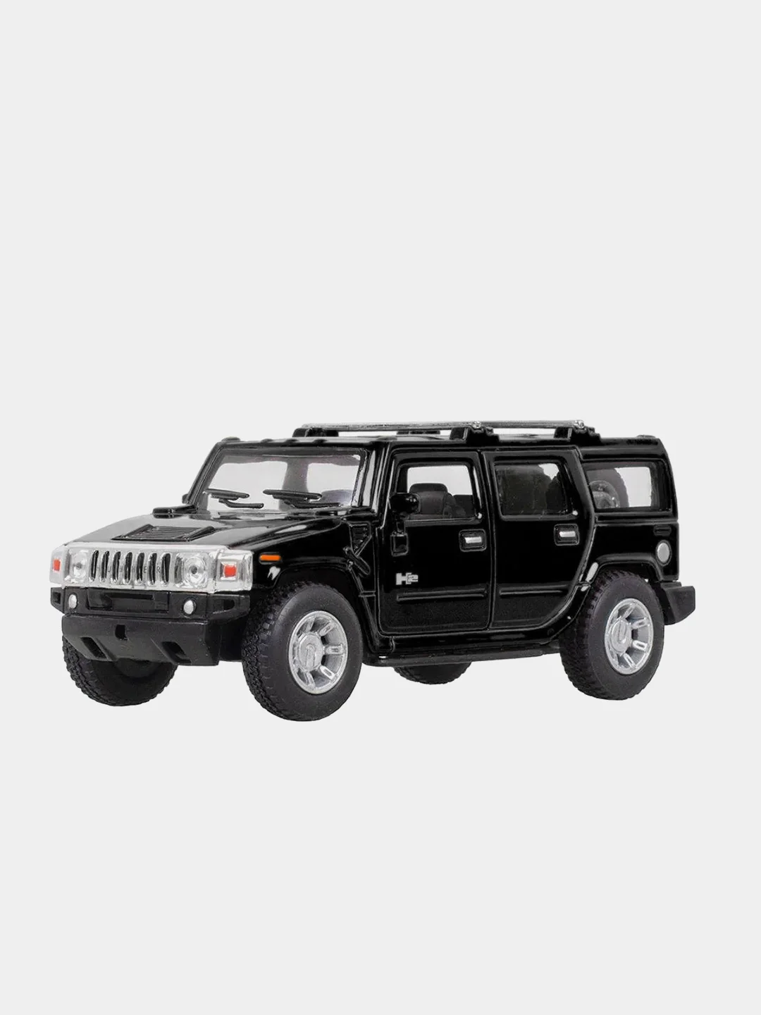 Черный машинка металлическая инерционная/2008 Hummer H2 SUV KT5337D 1:40 /Kinsmart/