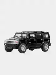 Черный машинка металлическая инерционная/2008 Hummer H2 SUV KT5337D 1:40 /Kinsmart/