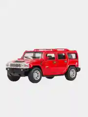 Красный машинка металлическая инерционная/2008 Hummer H2 SUV KT5337D 1:40 /Kinsmart/