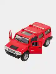 Красный машинка металлическая инерционная/2008 Hummer H2 SUV KT5337D 1:40 /Kinsmart/