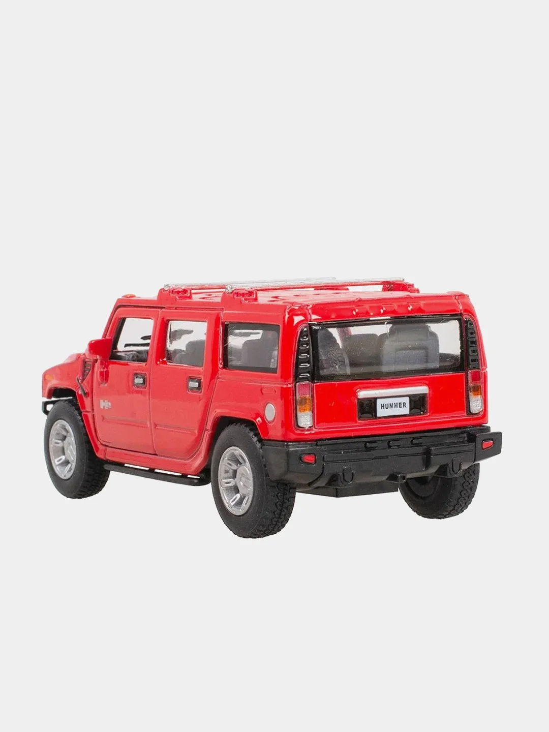 Красный машинка металлическая инерционная/2008 Hummer H2 SUV KT5337D 1:40 /Kinsmart/