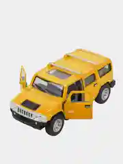 Желтый машинка металлическая инерционная/2008 Hummer H2 SUV KT5337D 1:40 /Kinsmart/