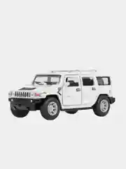 Белый машинка металлическая инерционная/2008 Hummer H2 SUV KT5337D 1:40 /Kinsmart/