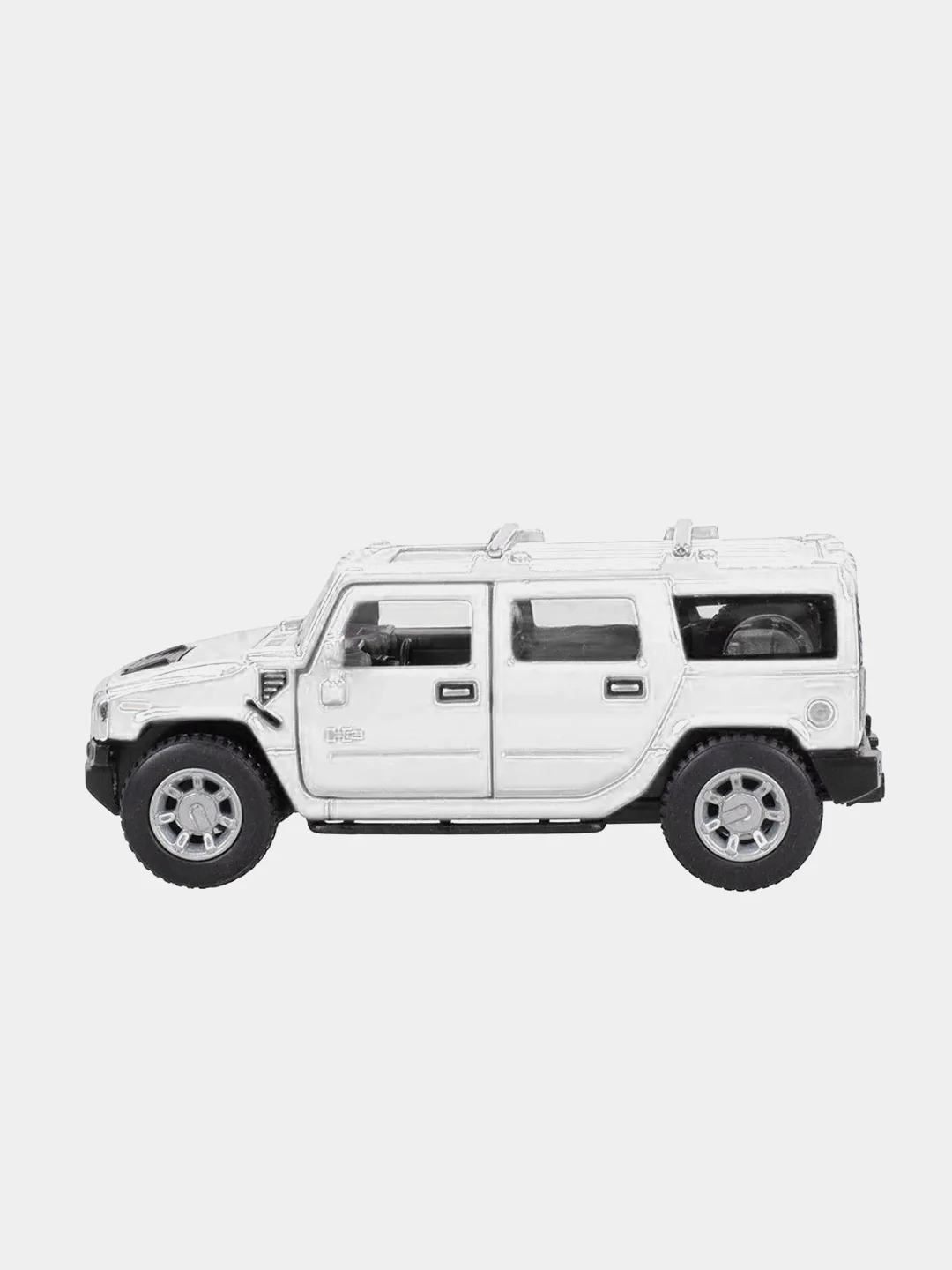 Белый машинка металлическая инерционная/2008 Hummer H2 SUV KT5337D 1:40 /Kinsmart/