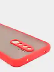 Конфетный чехол Xiaomi Redmi Note 8 Pro пластиковый матовый с цветными кнопками (Редми Нот 8 Про)