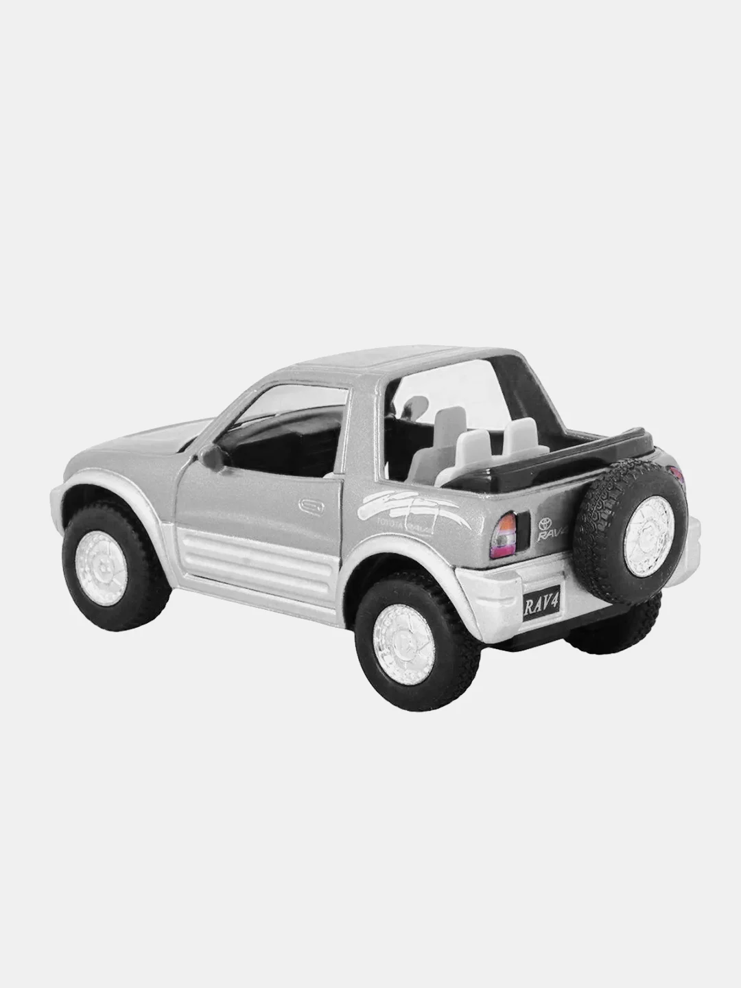 Белый машинка металлическая инерционная/Toyota Rav4 Cabriolet KT5011D 1:32 /Kinsmart/