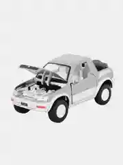 Белый машинка металлическая инерционная/Toyota Rav4 Cabriolet KT5011D 1:32 /Kinsmart/