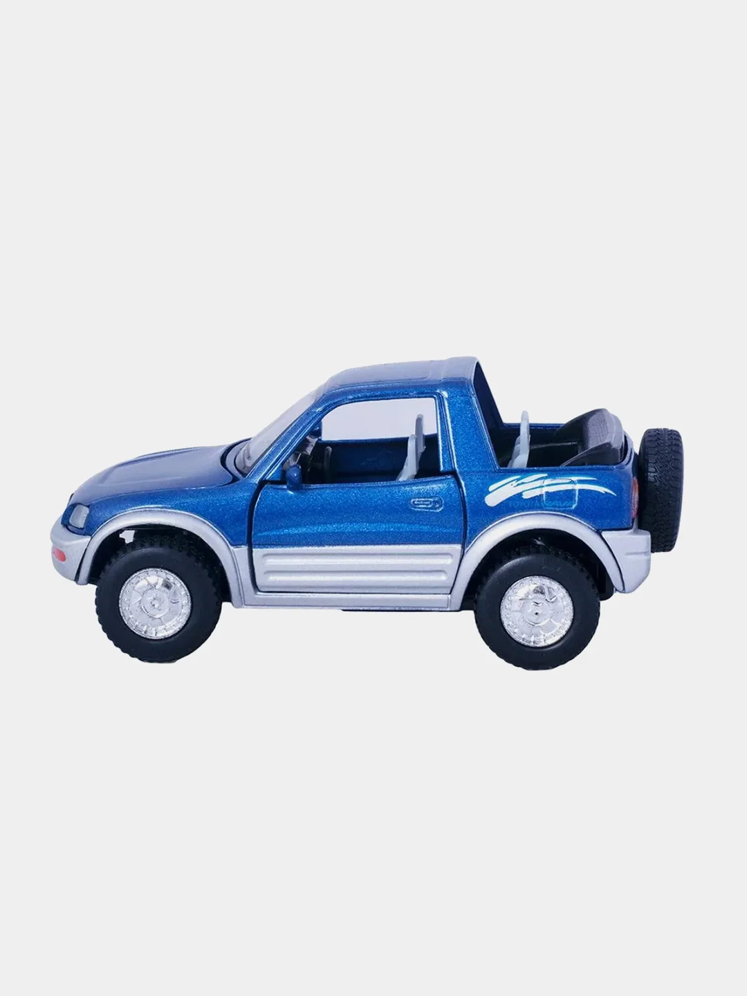 Темно-синий машинка металлическая инерционная/Toyota Rav4 Cabriolet KT5011D 1:32 /Kinsmart/