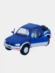 Темно-синий машинка металлическая инерционная/Toyota Rav4 Cabriolet KT5011D 1:32 /Kinsmart/