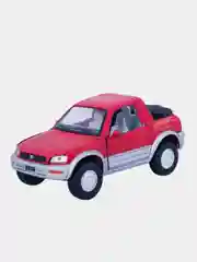 Красный машинка металлическая инерционная/Toyota Rav4 Cabriolet KT5011D 1:32 /Kinsmart/