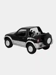 Черный машинка металлическая инерционная/Toyota Rav4 Cabriolet KT5011D 1:32 /Kinsmart/