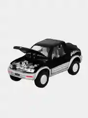 Черный машинка металлическая инерционная/Toyota Rav4 Cabriolet KT5011D 1:32 /Kinsmart/