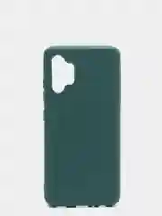 Зеленый чехол Samsung Galaxy A32 4G (Самсунг Галакси А32) силиконовый цветной матовый
