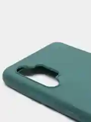 Зеленый чехол Samsung Galaxy A32 4G (Самсунг Галакси А32) силиконовый цветной матовый