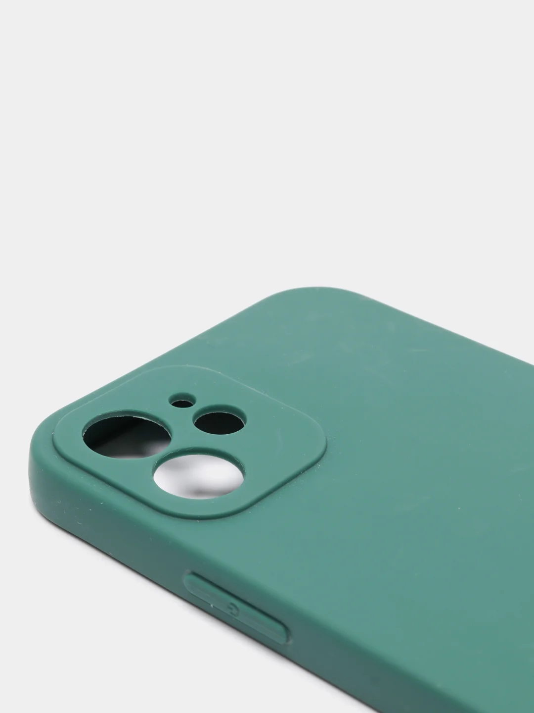 Зеленый чехол iPhone 11 14 13 12 Pro Mini Plus XR 7 8 SE 2020 силиконовый (Айфон ХР Про Мини Плюс)
