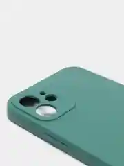 Зеленый чехол iPhone 11 14 13 12 Pro Mini Plus XR 7 8 SE 2020 силиконовый (Айфон ХР Про Мини Плюс)